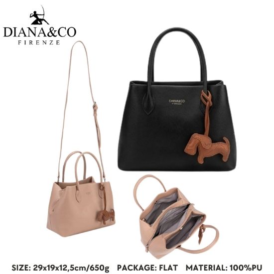 Immagine di BORSA DIANA&CO FIRENZE 1pz NERO