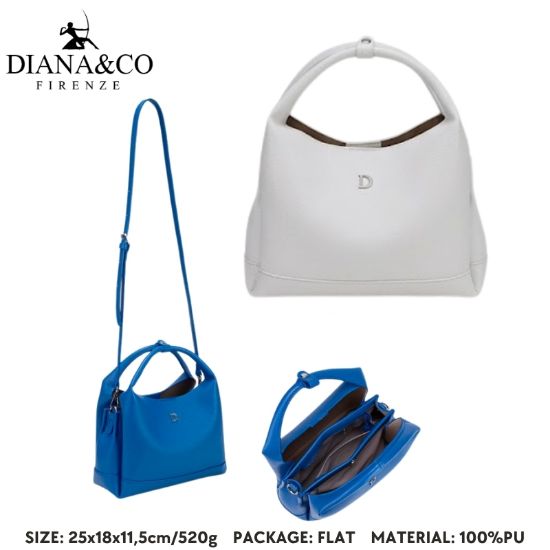 Immagine di BORSA DIANA&CO FIRENZE 1pz WHITE
