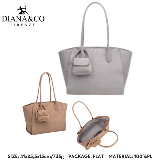 Picture of BORSA DIANA&CO FIRENZE 1pz CLOUD GREY