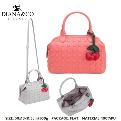 Immagine di BORSA DIANA&CO FIRENZE 1pz STRAWBERRY SORBET