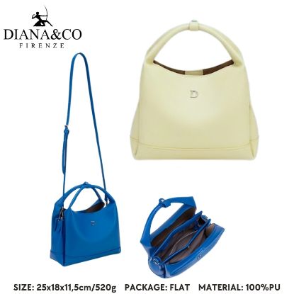 Immagine di BORSA DIANA&CO FIRENZE 1pz BUTTER YELLOW