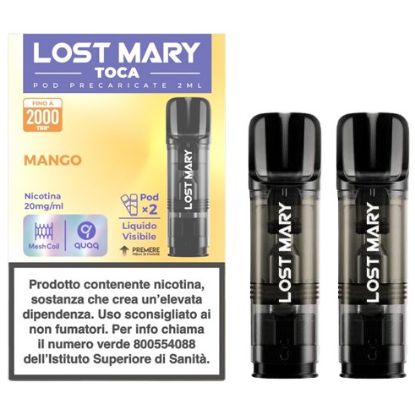 Picture of ELFBAR LOSTMARY TOCA RIC. POD 1x2pz 20mg/ml MANGO - PLN014486