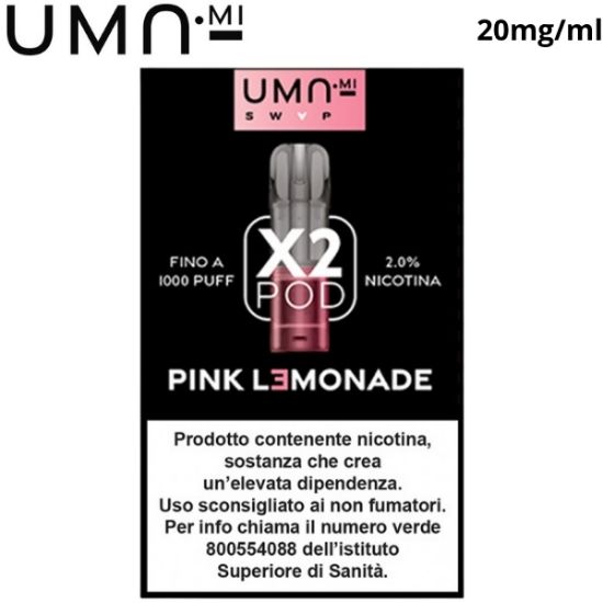 Immagine di UMA.MI SWAP POD 1x2pz PINK LEMONADE 2ml 20mg/ml - PLN014268