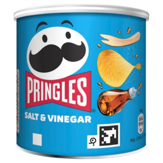 Immagine di PATATINE PRINGLES SALT&VINEGAR 40gr 12pz