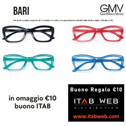 Immagine di OCCHIALI GRAD. GMV BARI (da 1.00 a 3.50) 24pz + OMAGGIO