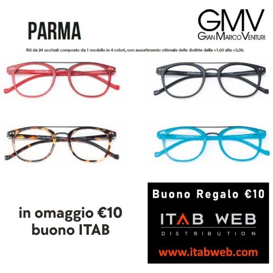 Picture of OCCHIALI GRAD. GMV PARMA (da 1.00 a 3.50) 24pz