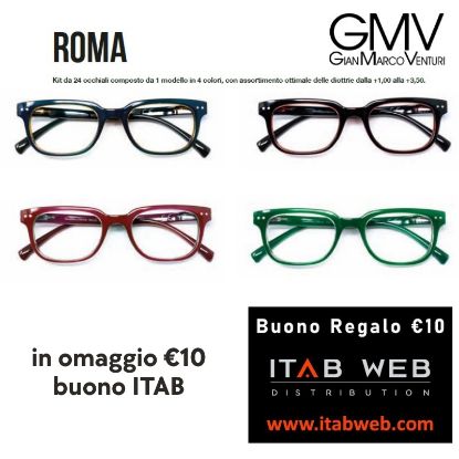Immagine di OCCHIALI GRAD. GMV ROMA (da 1.00 a 3.50) 24pz