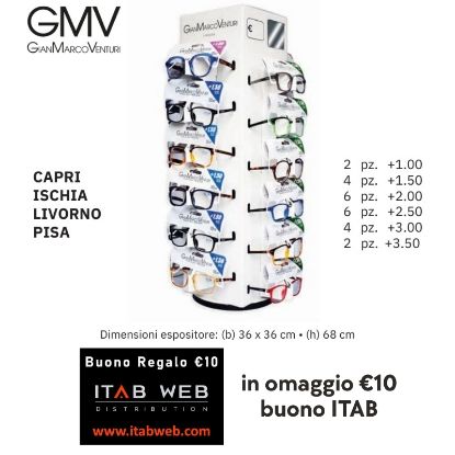 Immagine di OCCHIALI GRAD. GMV Prontokit Contemporary (da 1.00 a 3.50) 24pz EXPO A