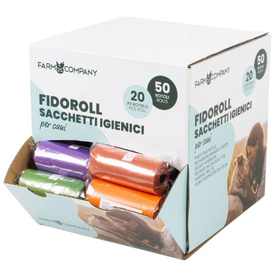 Picture of PET SACCHETTI 1x50pz ROTOLINI SACCHETTI RICAMBIO COLORI ASSORTITI