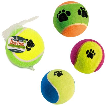 Immagine di PET GIOCHI PALLA DA TENNIS D.7,5cm 1pz COLORI ASSORTITI