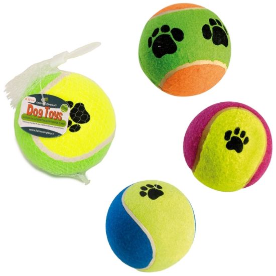 Picture of PET GIOCHI PALLA DA TENNIS D.7,5cm 1pz COLORI ASSORTITI