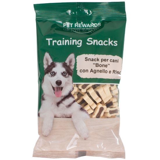 Immagine di PET SNACK REWARD CANI BONE AGNELLO RISO 120gr