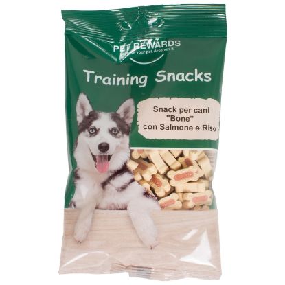 Immagine di PET SNACK REWARD CANI BONE SALMONE RISO 120gr