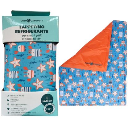 Picture of PET TAPPETINO REFRIGERANTE PCV 90x50cm 2000gr 1pz CRAB FUN