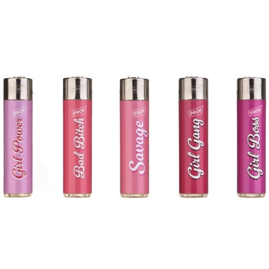 Immagine di ACCENDINO PROF PIETRINA 25pz PINK GIRL