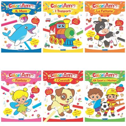 Immagine di ALBUM LIBRI DA COLORARE 1pz 96pagine ASSORTITI