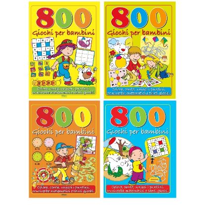 Immagine di ALBUM LIBRI GIOCHI DA RISOLVERE PER BAMBINI 1pz ASSORTITI