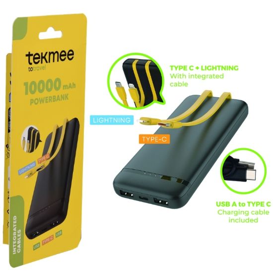 Picture of BATTERIE ESTERNA POWERBANK 10.000mAh 1pz