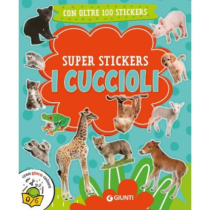 Picture of GIUNTI LIBRI Super Stickers. I cuccioli - PVP.6,9 - W2026