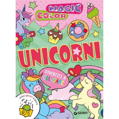 Picture of GIUNTI LIBRI Magic Color Unicorni - PVP.5,9 - W2026