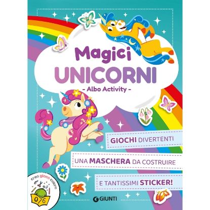 Picture of GIUNTI LIBRI MAGICI UNICORNI. COLORA GIOCA ATTACCA - PVP.6,9 - W2026