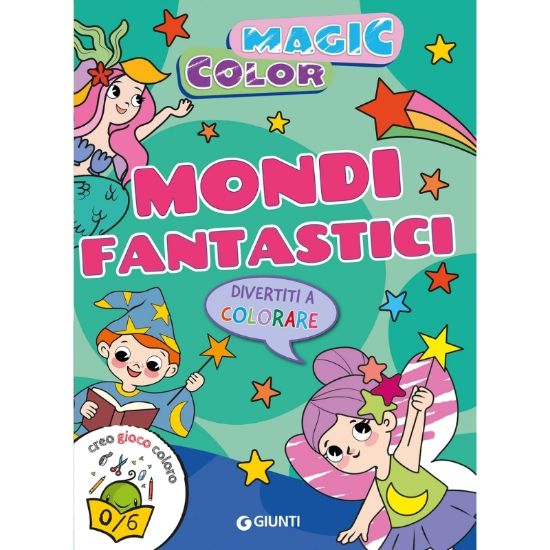 Immagine di GIUNTI LIBRI MAGICI MONDI DA COLORARE - PVP.7,9 - W2026