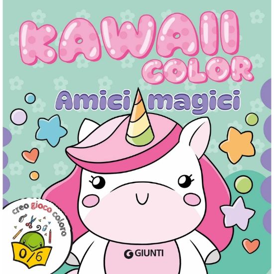 Picture of GIUNTI LIBRI AMICI MAGICI. KAWAII COLOR (ang stond) - PVP.6,9 - W2026