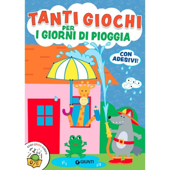 Immagine di GIUNTI LIBRI Tanti giochi per i giorni di pioggia - PVP.4,9 - W2026