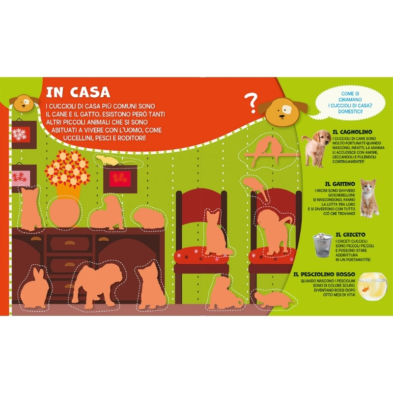 Immagine di GIUNTI LIBRI Super Stickers. I cuccioli - PVP.6,9 - W2026