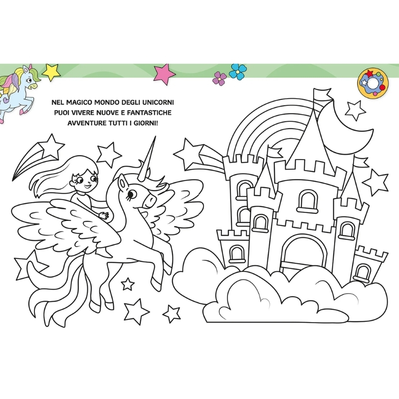 Immagine di GIUNTI LIBRI Magic Color Unicorni - PVP.5,9 - W2026