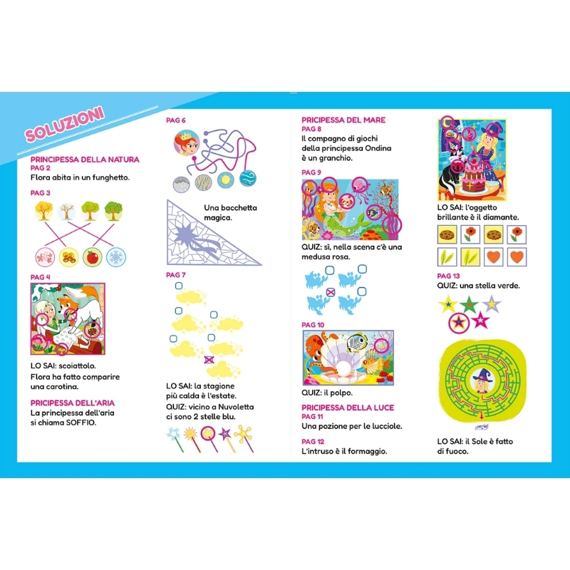 Immagine di GIUNTI LIBRI MAGICHE PRINCIPESSE. COLORA GIOCA ATTAC - PVP.6,9 - W2026