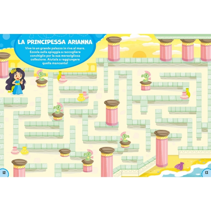 Immagine di GIUNTI LIBRI LABIRINTI PRICIPESSE ZEROSEI - PVP.5,9 - W2026