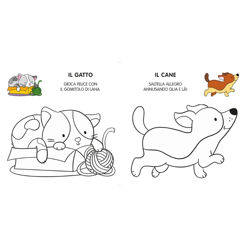 Immagine di GIUNTI LIBRI I miei primi animali da colorare - PVP.4,9 - W2026