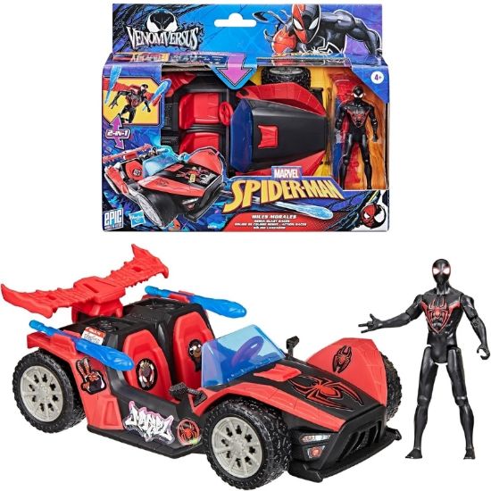 Immagine di GIOCHI HERO SPIDERMAN VENOM VERSUS MILES MORALES SPEED RACER