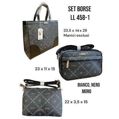 Immagine di BORSA LANCETTI 1x3pz TRIS NERO