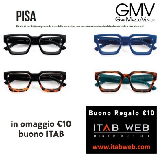 Immagine di OCCHIALI GRAD. GMV PISA (da 1.00 a 3.50) 24pz