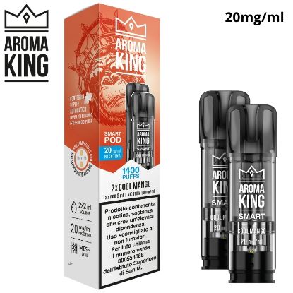 Immagine di AROMA KING POD 1x2pz COOL MANGO 2ml 20mg/ml - PLN015716
