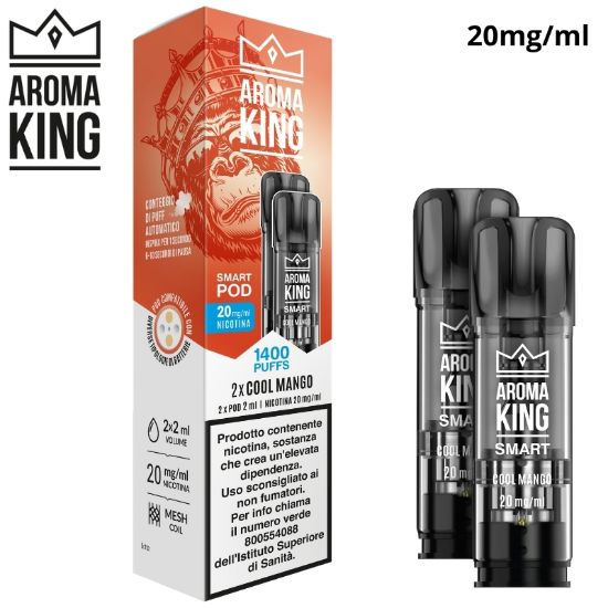 Immagine di AROMA KING POD 1x2pz COOL MANGO 2ml 20mg/ml - PLN015716