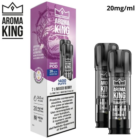Immagine di AROMA KING POD 1x2pz MIXED BERRY 2ml 20mg/ml - PLN015722