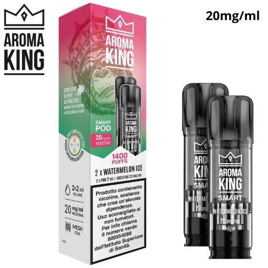 Immagine di AROMA KING POD 1x2pz WATERMELON ICE 2ml 20mg/ml - PLN015726