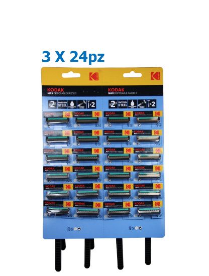 Immagine di RASOIO KODAK BILAMA 3x24pz PROMO composta da: