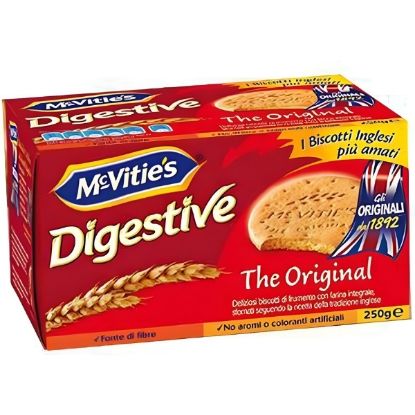 Immagine di McVITIES DIGESTIVE 12pz 250gr
