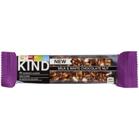 Immagine di BARRETTA BE-KIND 12pz 40gr MILK WHITE CHOCO