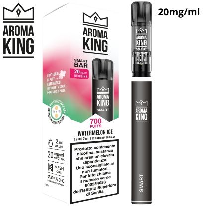 Immagine di AROMA KING DEVICE + POD 1pz WATERMELON ICE 2ml 20mg/ml - PLN015726