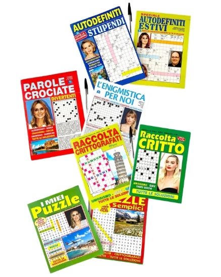 Picture of ENIGMISTICA 1pz (PVP.2,90) PUZZLE-AUTODEFINITI-CRITTOGRAFICI