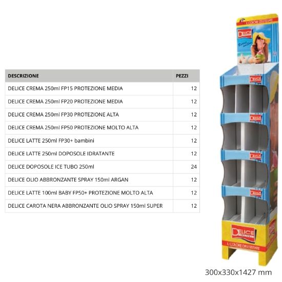 Immagine di SOLARI DELICE EXPO 132pz EXPO DA TERRA ASSORTITO