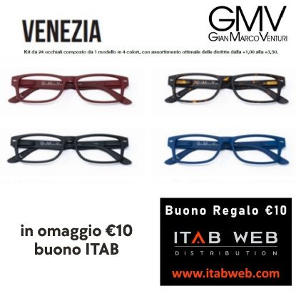 Immagine di OCCHIALI GRAD. GMV VENEZIA (da 1.00 a 3.50) 24pz