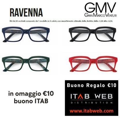 Immagine di OCCHIALI GRAD. GMV RAVENNA (da 1.00 a 3.50) 24pz