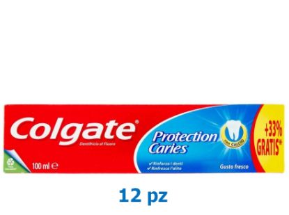 Immagine di DENTIFRICIO COLGATE PROTEZIONE CARIE 100ml 12pz PROMO composta da: