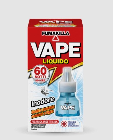 Picture of ANTIZANZARE VAPE RICARICA EMANATORE LIQ 60 NOTTI - INODORE